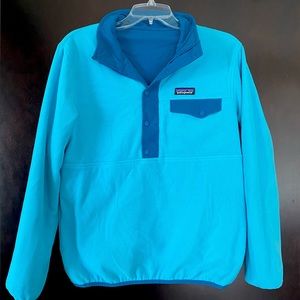 Reversible Patagonia windbreaker/fleece jacket